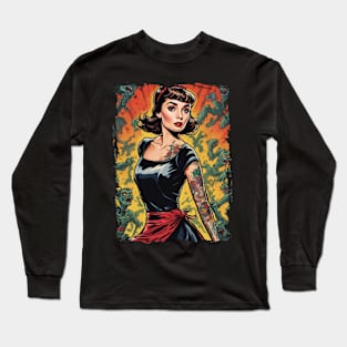 Zombie Dame Long Sleeve T-Shirt